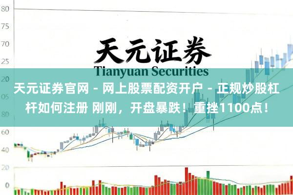 天元证券官网 - 网上股票配资开户 - 正规炒股杠杆如何注册 刚刚，开盘暴跌！重挫1100点！